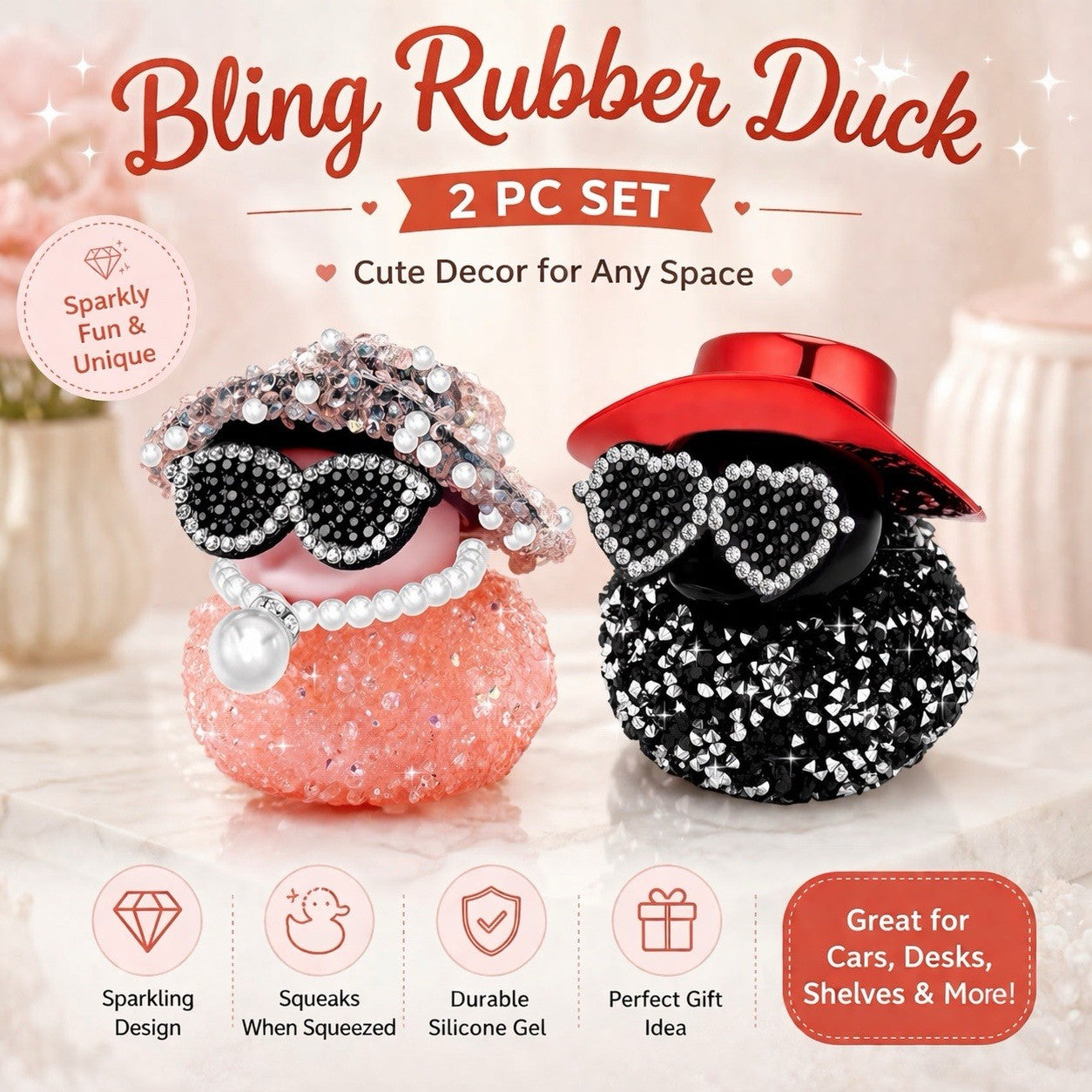 2 Inch and Larger Rubber Ducks