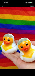 2 INCH - Bride & Groom Rubber Duck Set | Wedding Ducks | LGBTQ Wedding Ducks | Cruise Ducks | Jeep Ducks | Choice of Couples