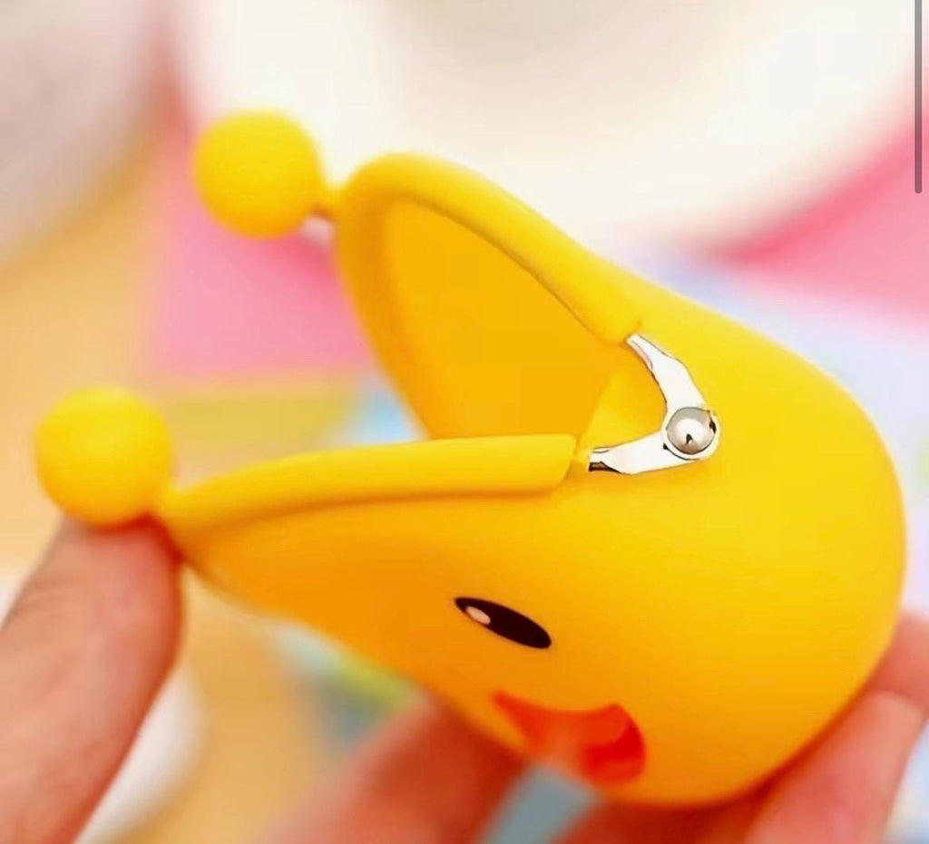 Duck Coin Purse | Kiss Lock Pouch, Travel Accessory, Kawaii Bag