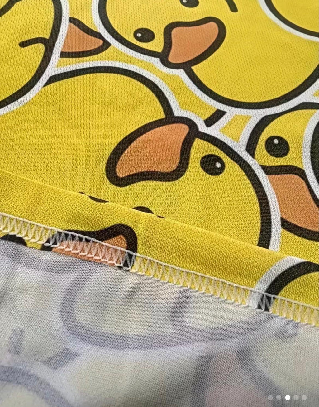 Cute Rubber Duck Print Quick-Dry T-Shirt | Unisex Yellow Duck Graphic Tee | Breathable Casual Streetwear Shirt | Cruise Jeep Outfit