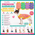 Duck Print Dog Vest Sleeveless Pet Shirt Breathable Puppy Tank Top Small Large Dogs