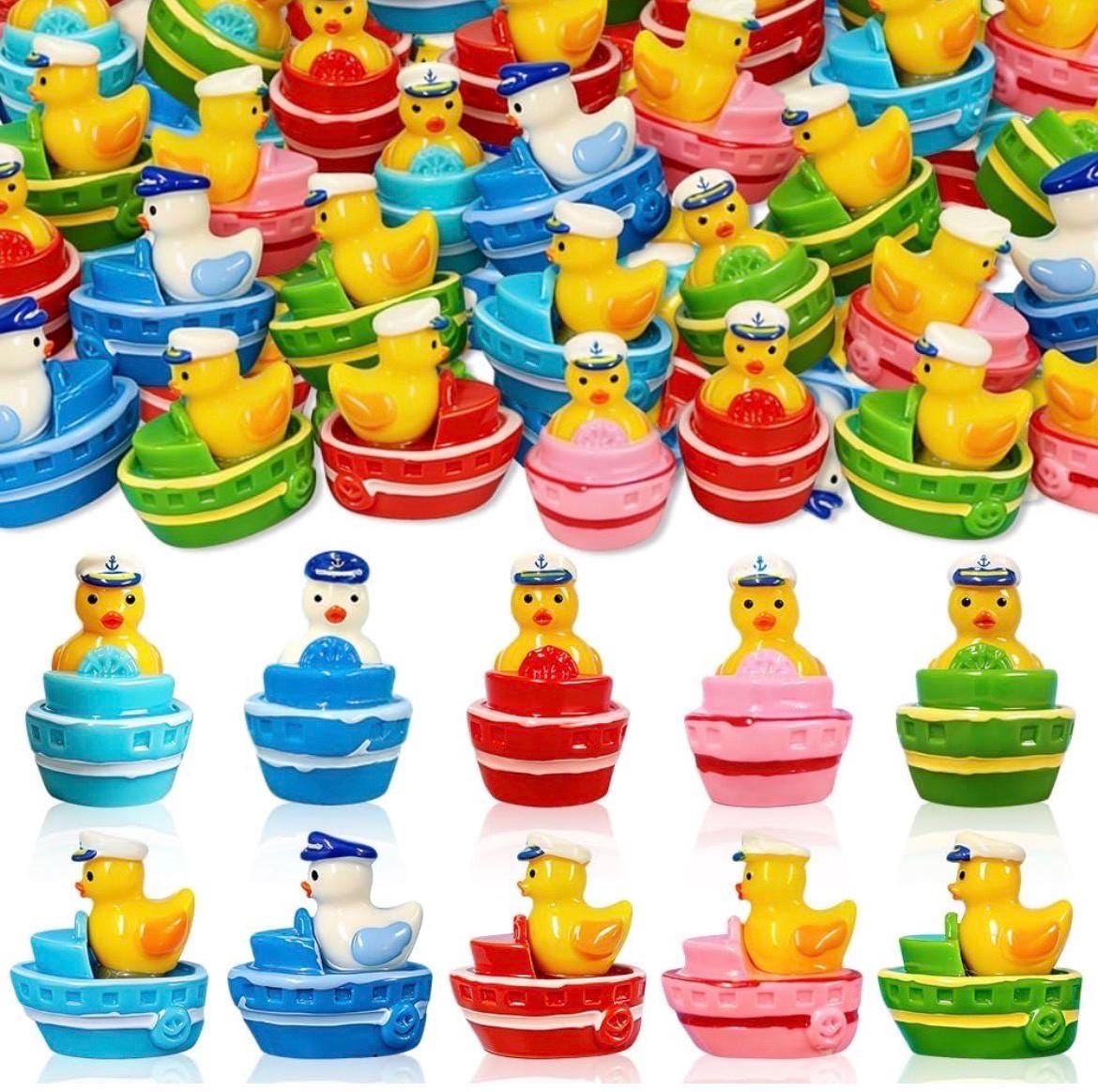Mini Resin Sailor Duck Boat Set – 5 Piece Nautical Collectible Ducks