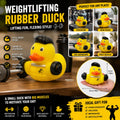 2 inch - weightlifting rubber duck – buff bodybuilder gym decor ornament (5cm)