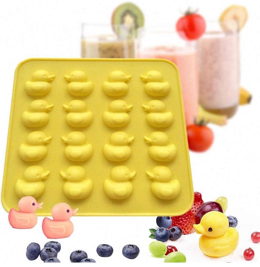 Mini Rubber Duck Silicone Mold | Candy, Chocolate, Fondant, Soap Tray