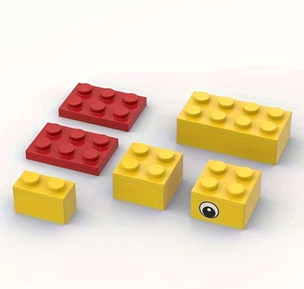 Mini Duck Building Block Set – DIY Toy, Ages 6+ – Creative Animal Puzzle Kit
