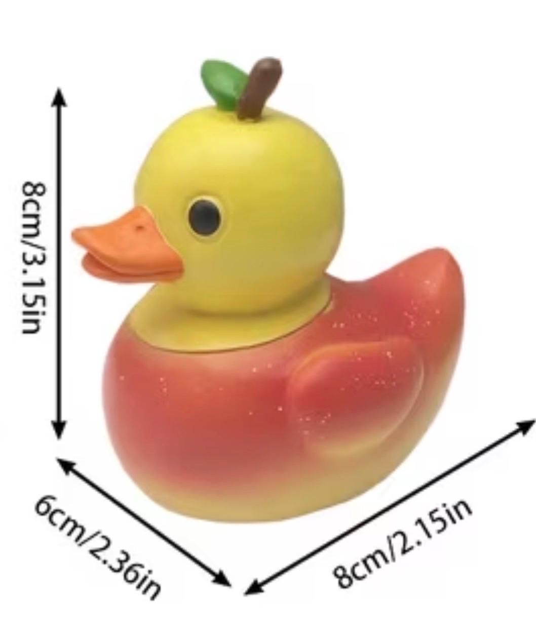Large Resin - Apple Resin Duck | Fall Cruise Jeep Toy, Collectible Figurine