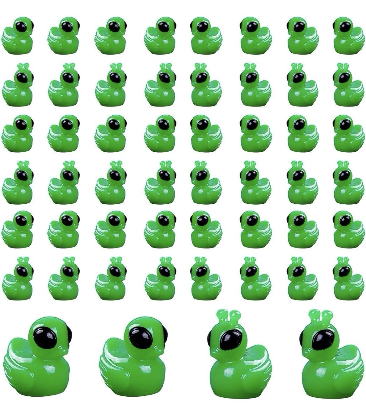 5pc Alien Mini Ducks – Space Cruise Ducks Jeep Ducks Set