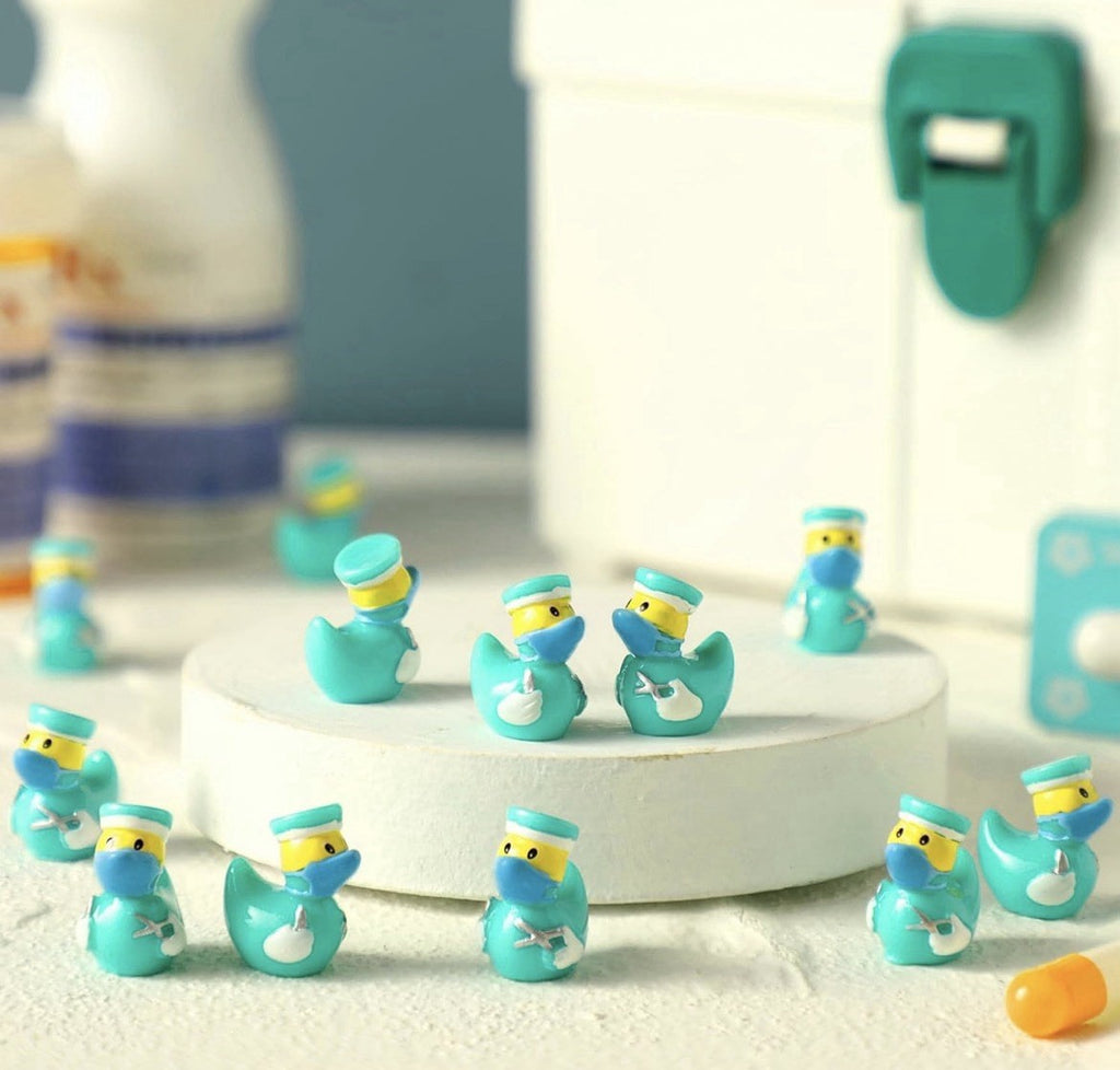 Mini resin ducks - 5pc mini doctor ducks resin set – jeep & cruise ducks