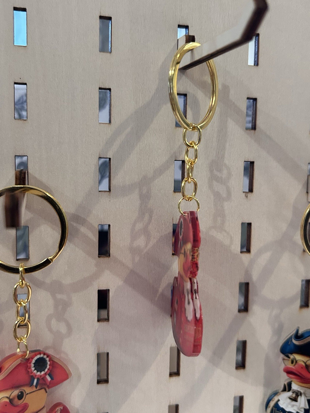 10pc Patriotic Duck Keychain Set | American Revolution Duck Keychain Cruise Jeep