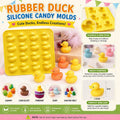 Rubber Duck Silicone Candy Mold | Mini Duck Chocolate Mold Resin Baking Candy