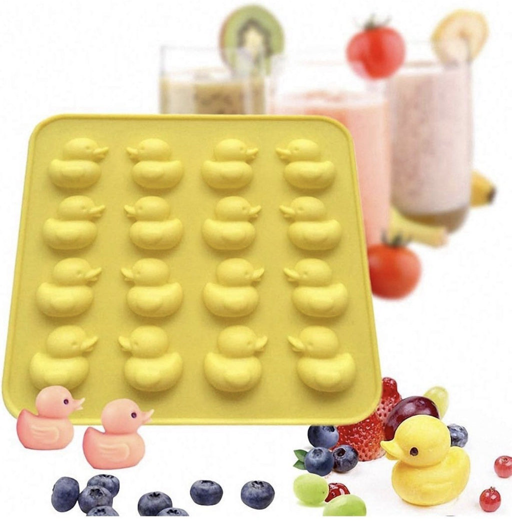 Rubber Duck Silicone Candy Mold | Mini Duck Chocolate Mold Resin Baking Candy