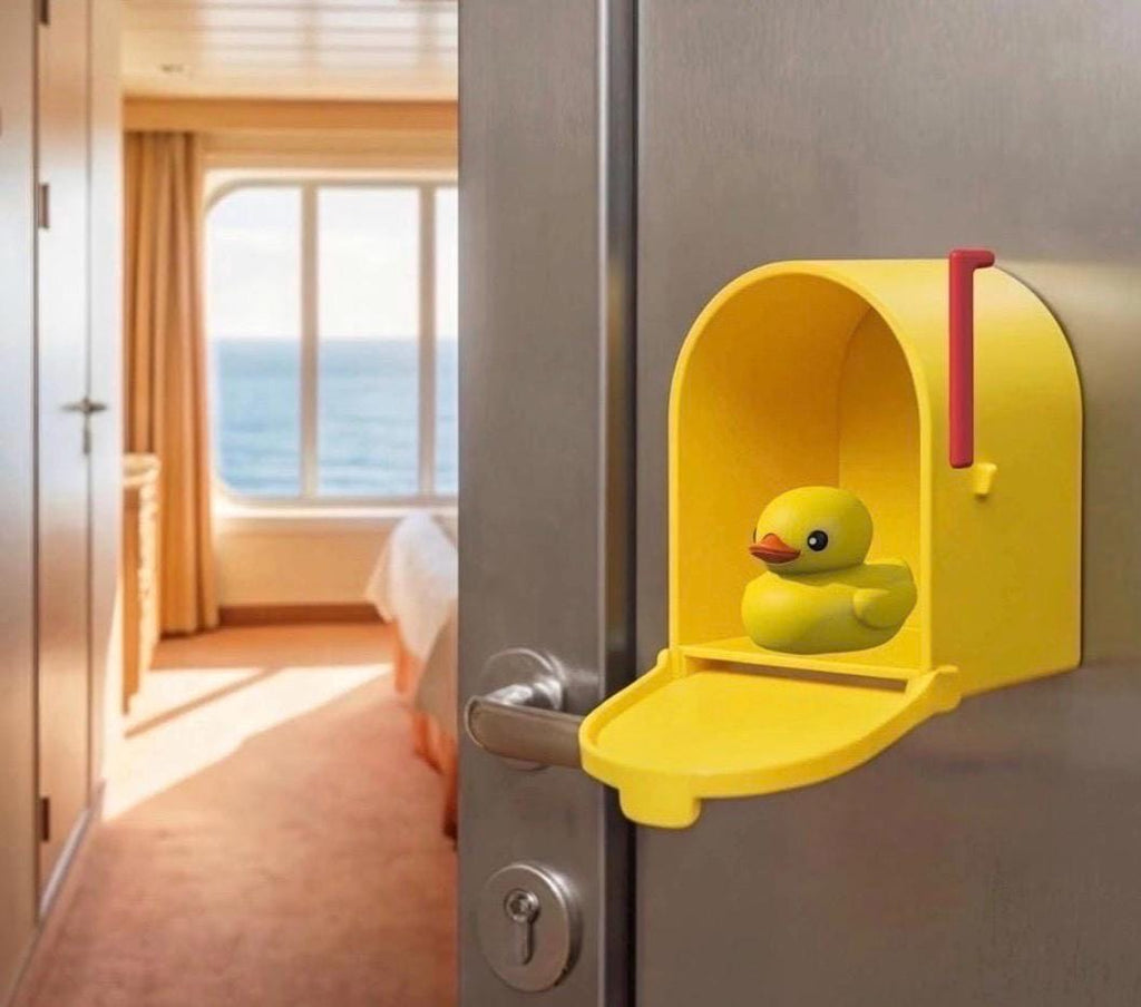 Mini Duck Mailbox – Magnetic Cruise Door Mailbox, Duck Mail Leave a Duck Take a Duck Holder, Cruise Cabin Door Decor, Jeep Duck Exchange Box