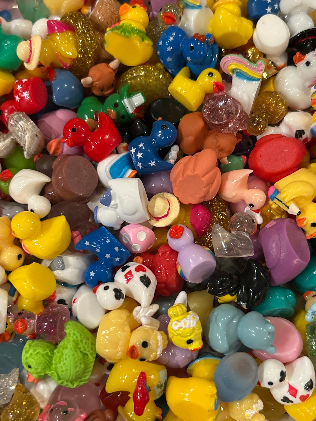 Mini Resin Duck Mystery Scoop – No Duplicates, Magnet Option (XS-XL)