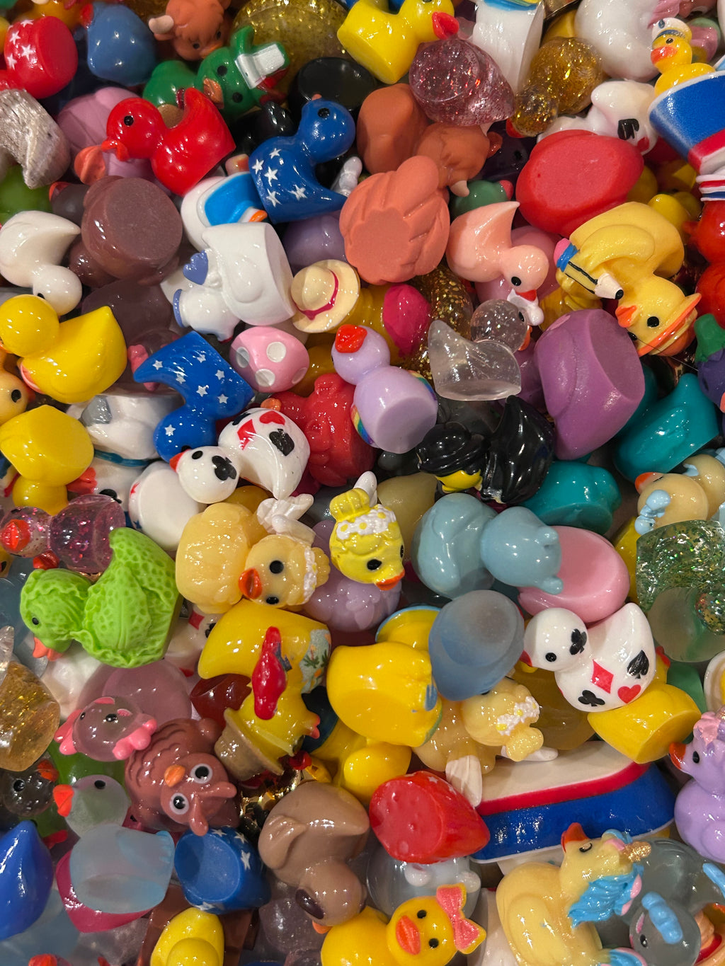 Mini Resin Duck Mystery Scoop – No Duplicates, Magnet Option (XS-XL)