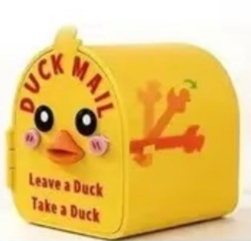 3D Printed Duck Face Magnetic Mini Duck Mailbox – Leave a Duck Take a Duck – Cruise Cabin Door & Vehicle Ducking – Duck Lover Gift