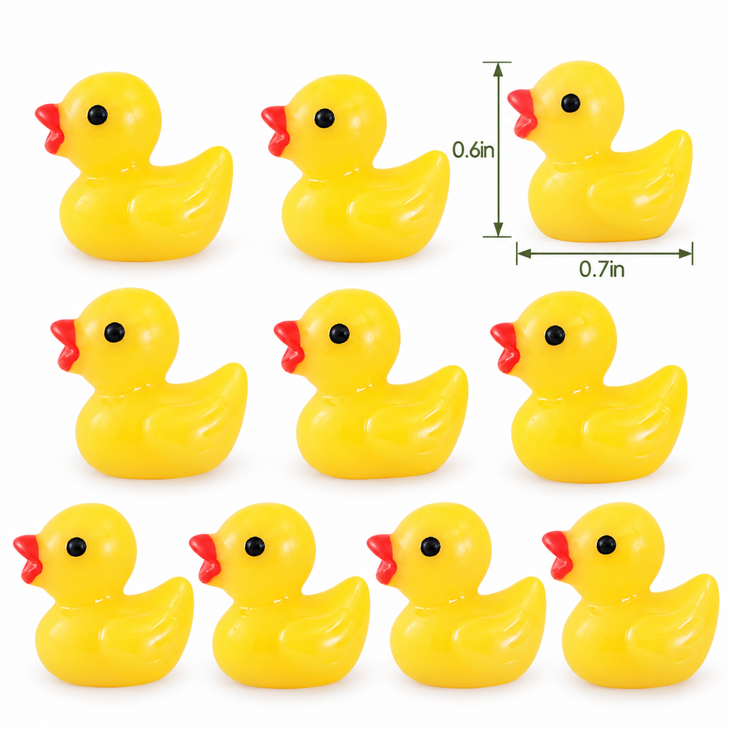 Limited Edition Ducking Awesome Duck Gift Kit, Yellow Rubber Duck Accessories & Jewelry Set