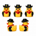 Set of 5, Cowboy Up Themed Mini Resin Ducks, Magnetic or Non-Magnetic, Optional Personalized Duck Hiding Tags