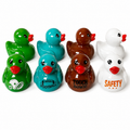 Set of 8, Larger Football Themed Mini Resin Ducks, Magnetic or Non-Magnetic, Optional Personalized Duck Hiding Tags