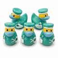 Set of 5, Medical Doctor Themed Mini Resin Ducks, Magnetic or Non-Magnetic, Optional Personalized Duck Hiding Tags