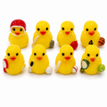 Set of 8, Sports Themed Mini Resin Ducks, Magnetic or Non-Magnetic, Optional Personalized Duck Hiding Tags