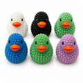 Set of 6, Textured Mini Resin Ducks, Magnetic or Non-Magnetic, Optional Personalized Duck Hiding Tags