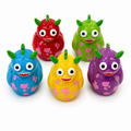 Set of 5, Colorful Monster Themed Mini Resin Ducks, Magnetic or Non-Magnetic, Optional Personalized Duck Hiding Tags