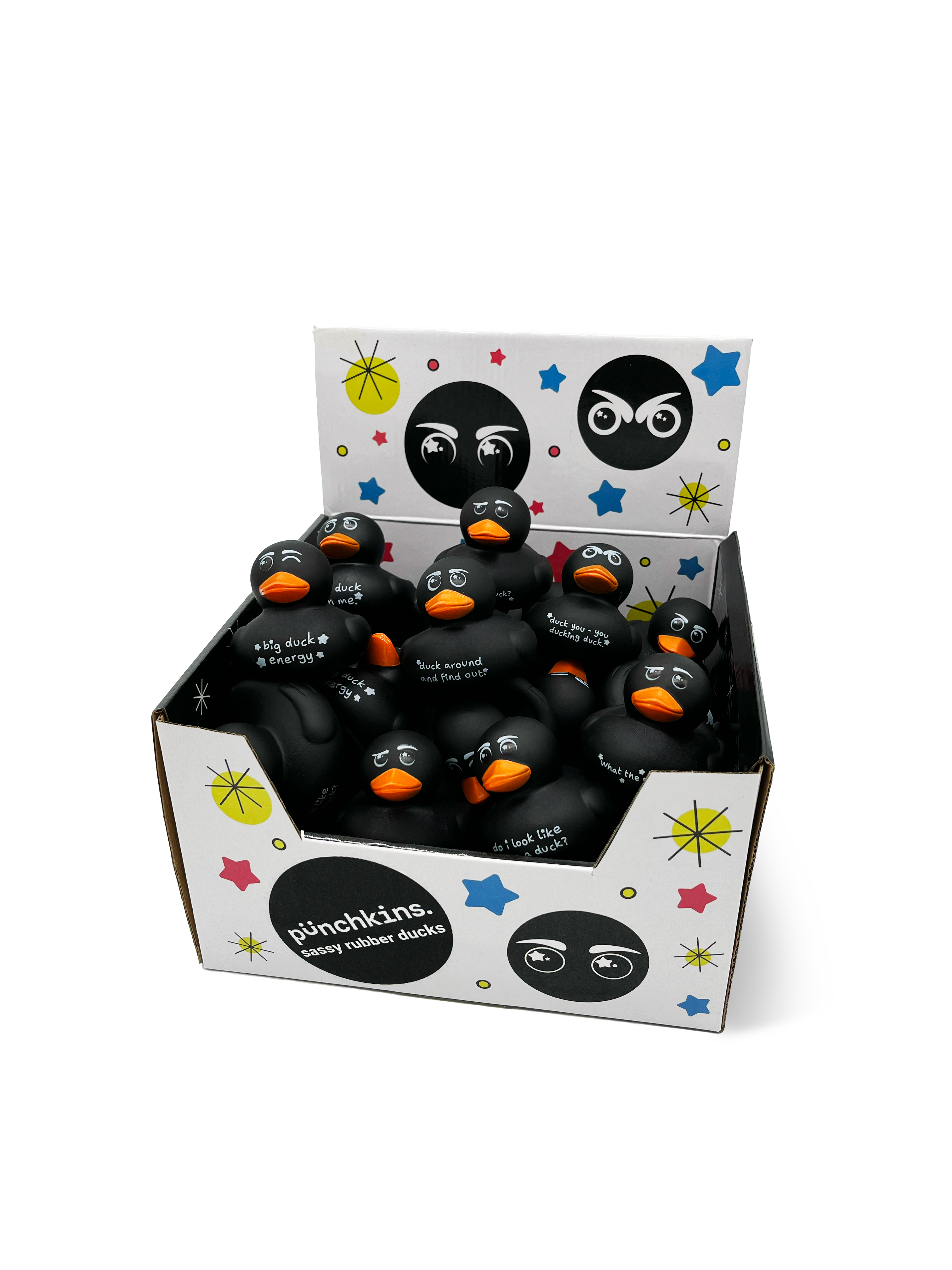 36 Piece Funny Rubber Duck Display