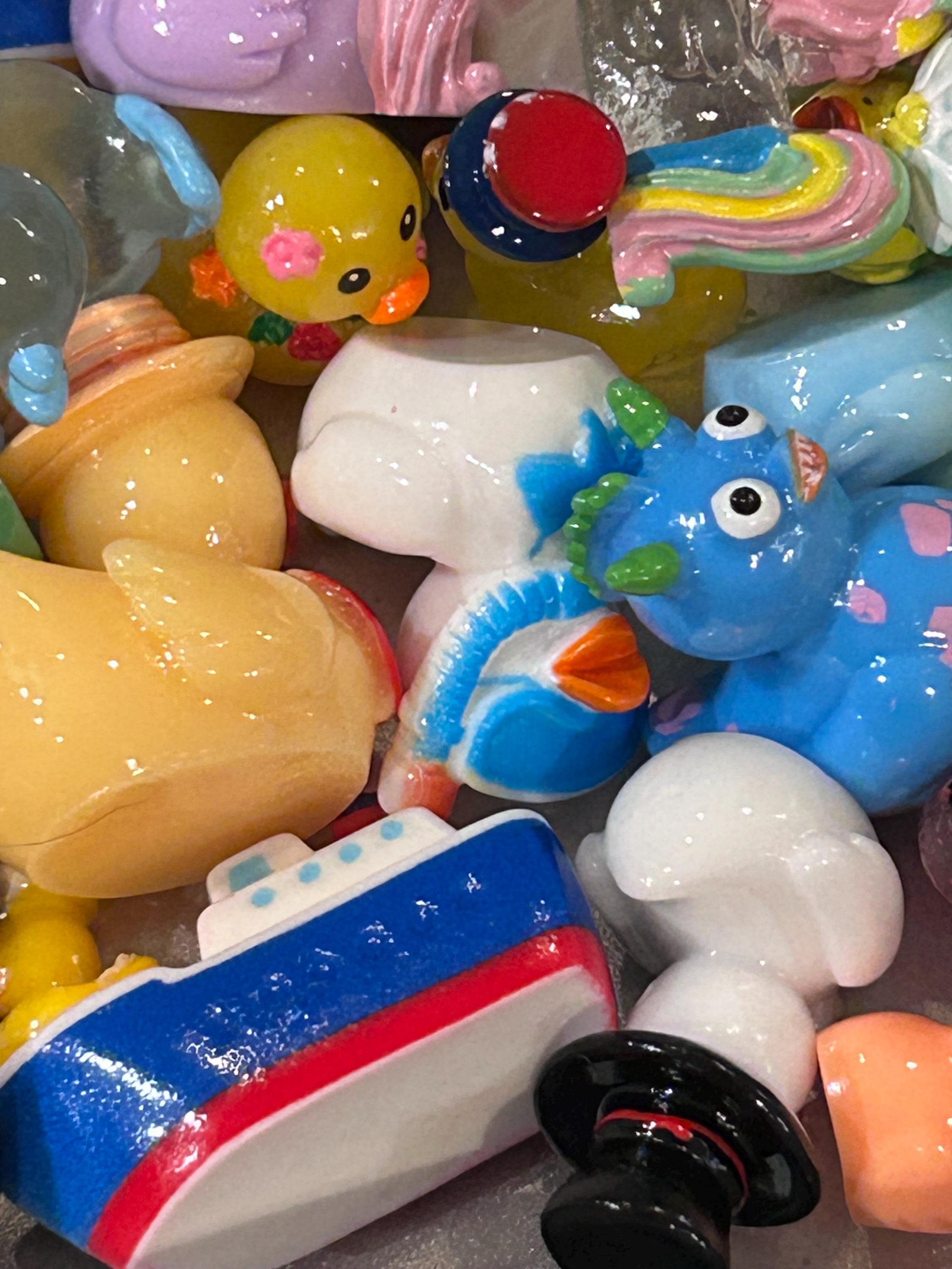 Mini Resin Duck Mystery Scoop – No Duplicates (Magnet Option) XS-XL