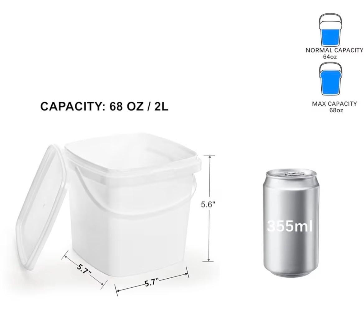 Personalized Duck Bucket for Cruise or Jeep Ducking | Custom Label Container