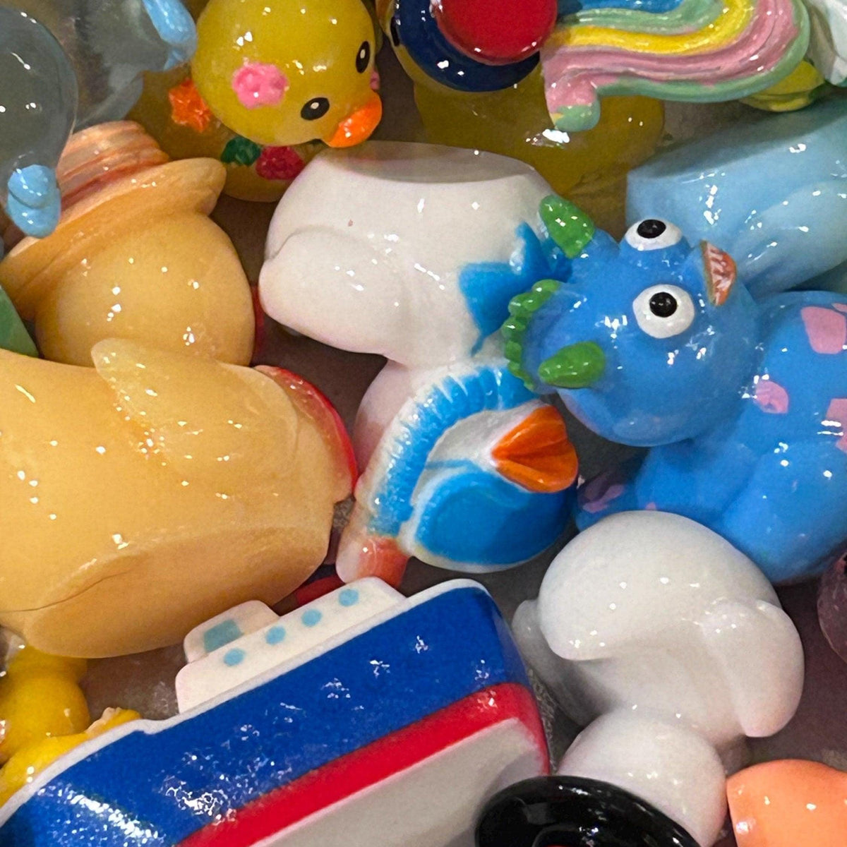 Mini Resin Duck Mystery Scoop – No Duplicates (Magnet Option) XS-XL